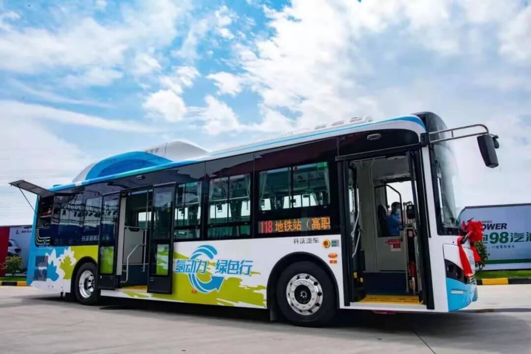 南京首條氫能客車(chē)示范線開(kāi)啟氫藍(lán)時(shí)代